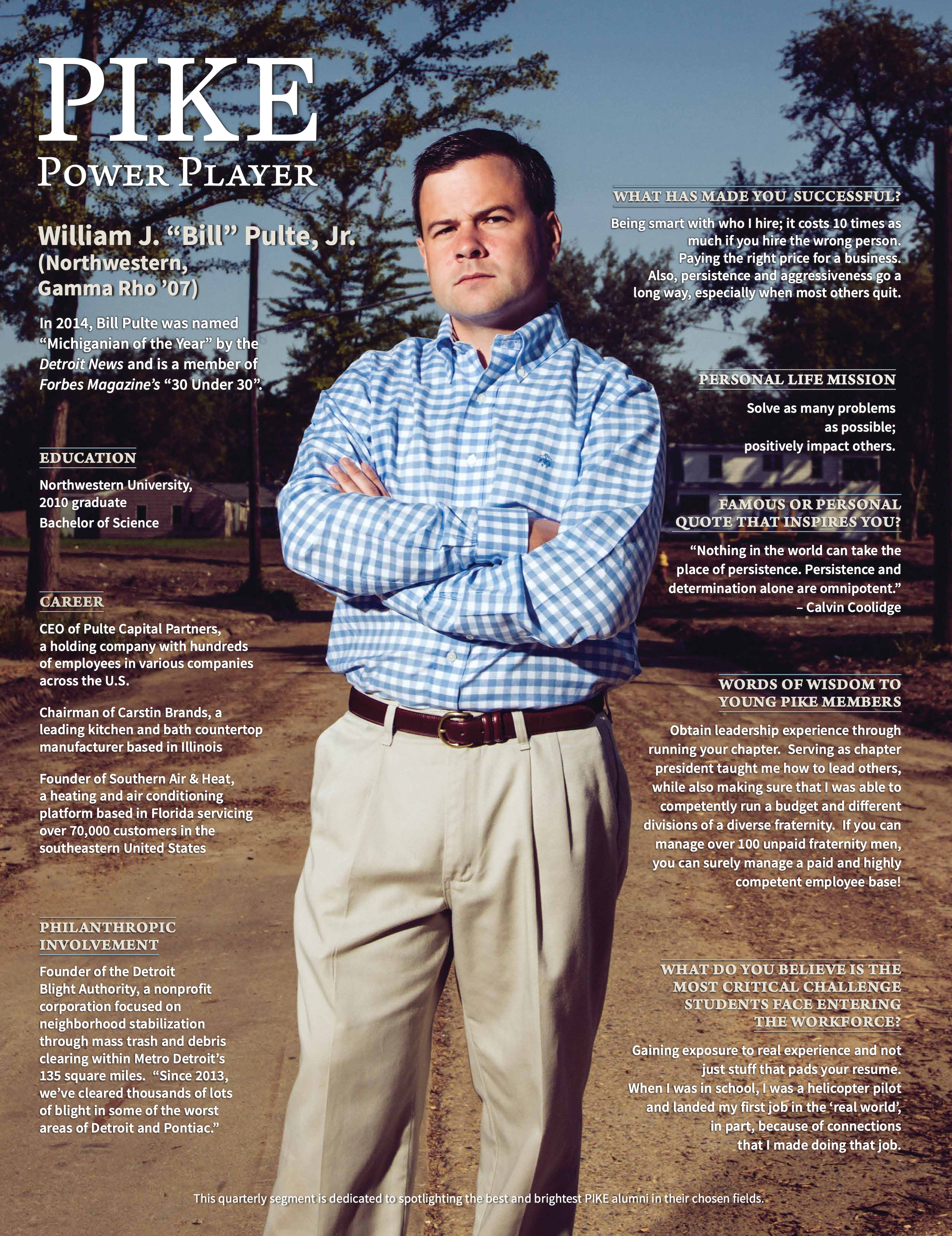 Pike Power Player, Autumn 2016